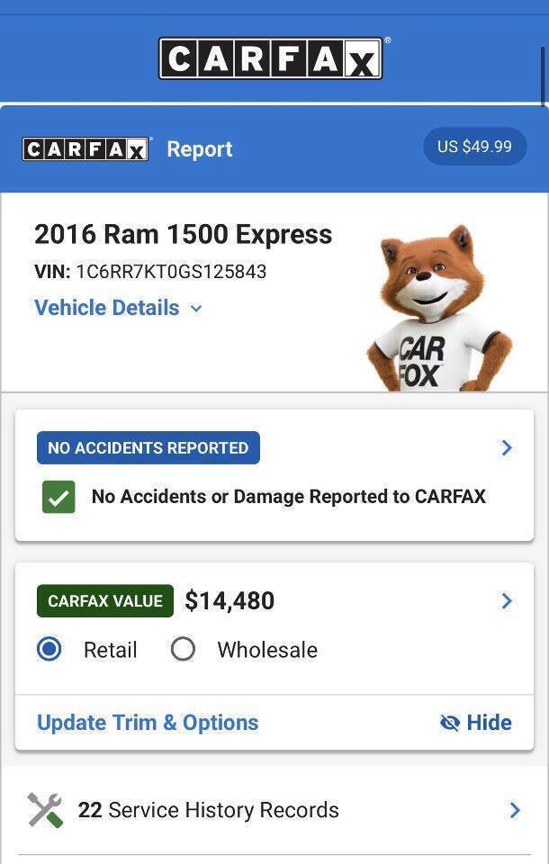 Used 2016 RAM 1500 Express w/ Popular Equipment Group AWD/4WD image 24