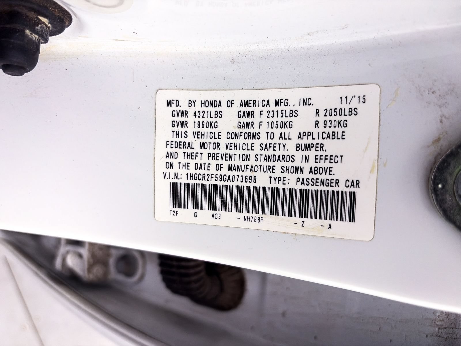 Used 2016 Honda Accord Sport image 27