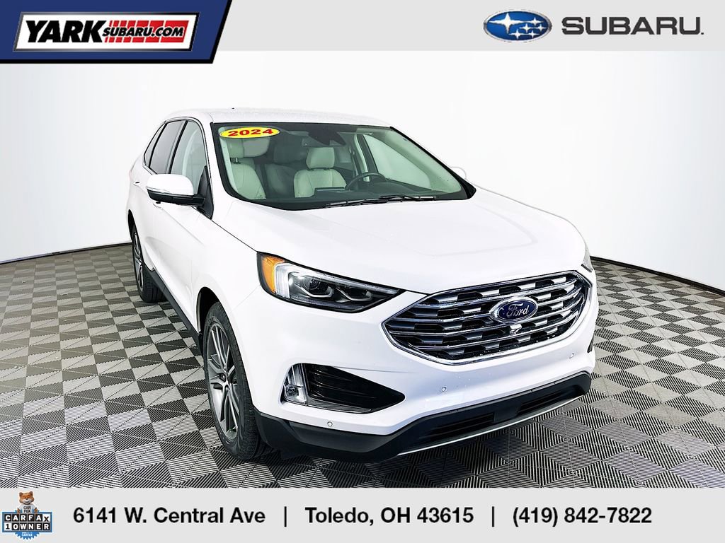 Used 2024 Ford Edge Titanium w/ Equipment Group 301A AWD/4WD image 1