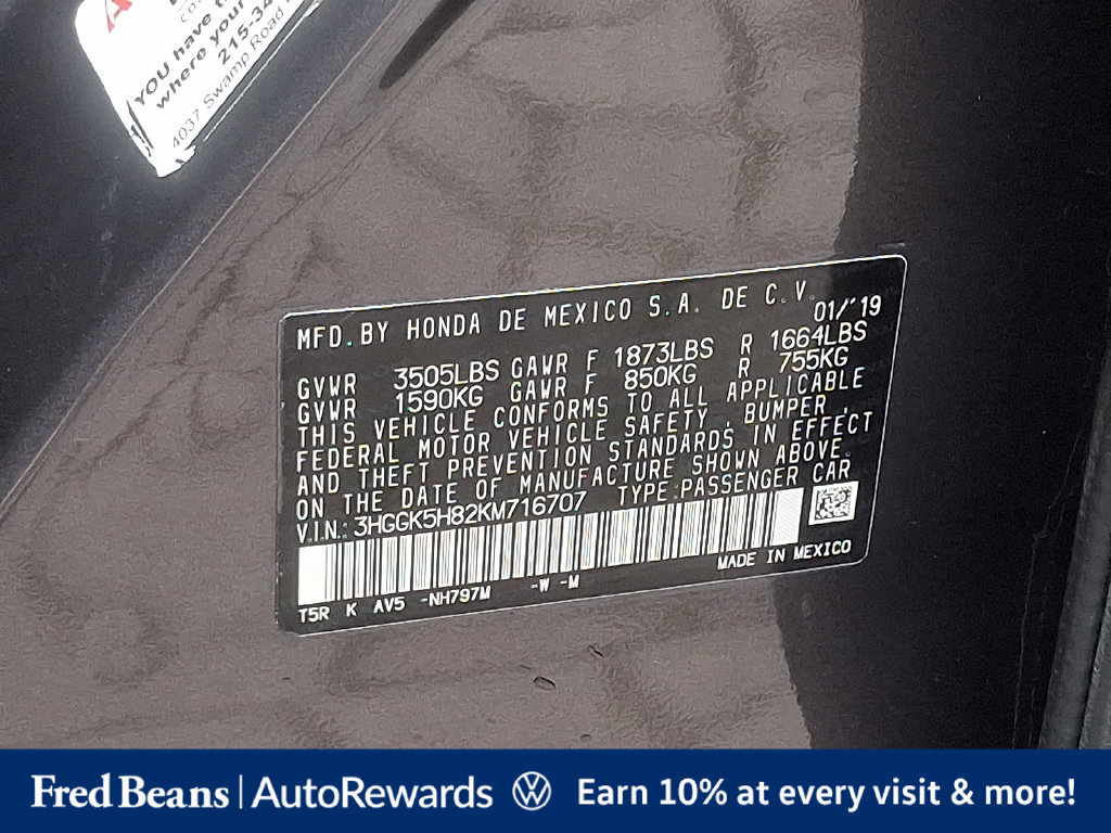 Used 2019 Honda Fit EX image 31