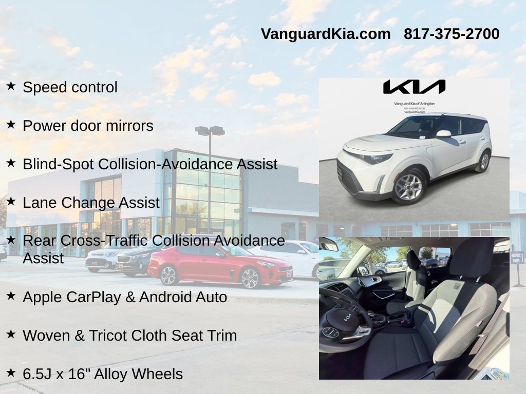 Certified 2025 Kia Soul LX w/ LX Technology Package FWD image 12