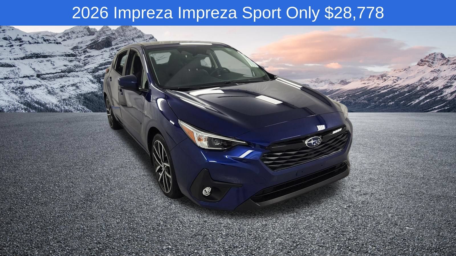 New 2026 Subaru Impreza 2.0i Sport AWD/4WD image 1