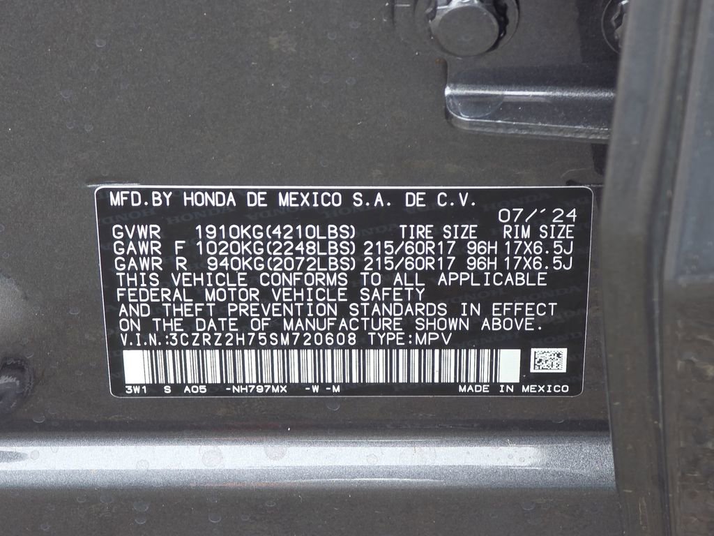 Used 2025 Honda HR-V EX-L image 38