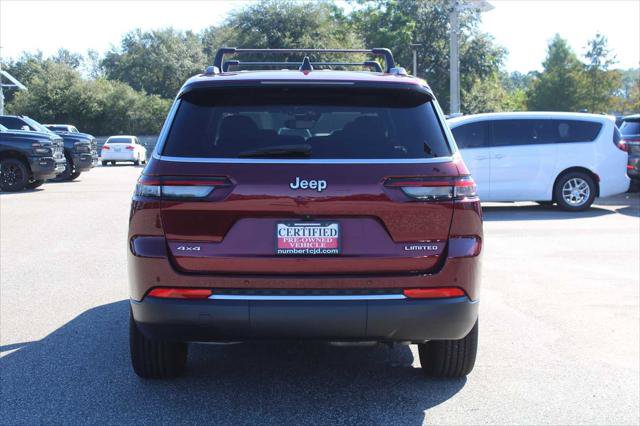 Certified 2024 Jeep Grand Cherokee L Limited AWD/4WD image 4