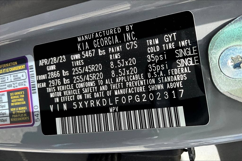 Certified 2023 Kia Sorento SX AWD/4WD image 18