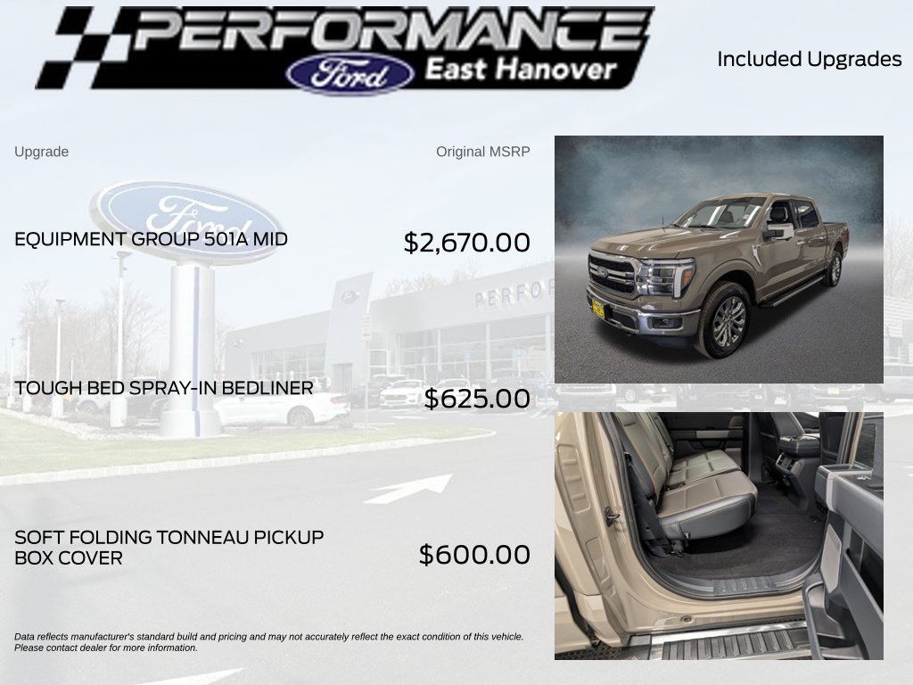 Certified 2025 Ford F150 Lariat w/ Equipment Group 501A Mid AWD/4WD image 5