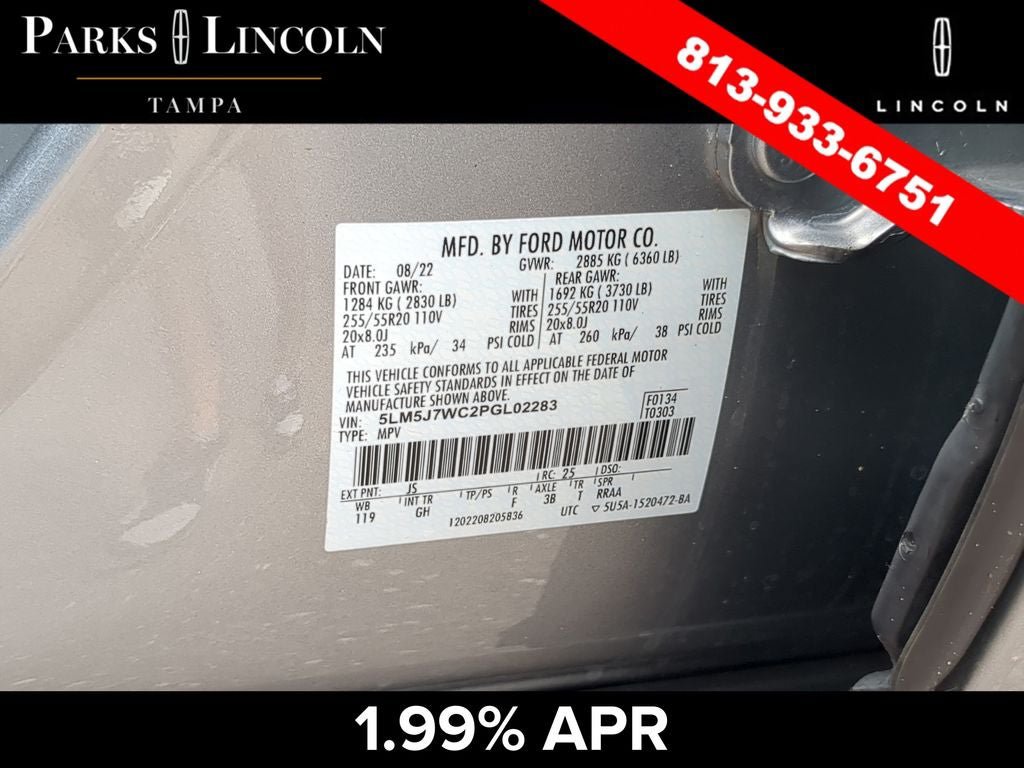 Certified 2023 Lincoln Aviator Reserve RWD image 37