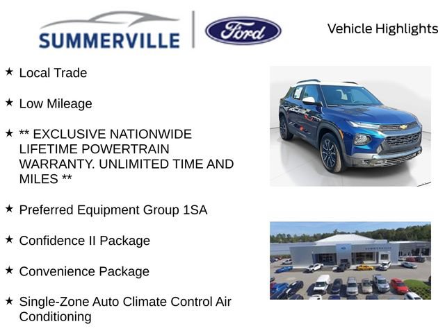 Used 2023 Chevrolet TrailBlazer ACTIV w/ Convenience Package AWD/4WD video 2