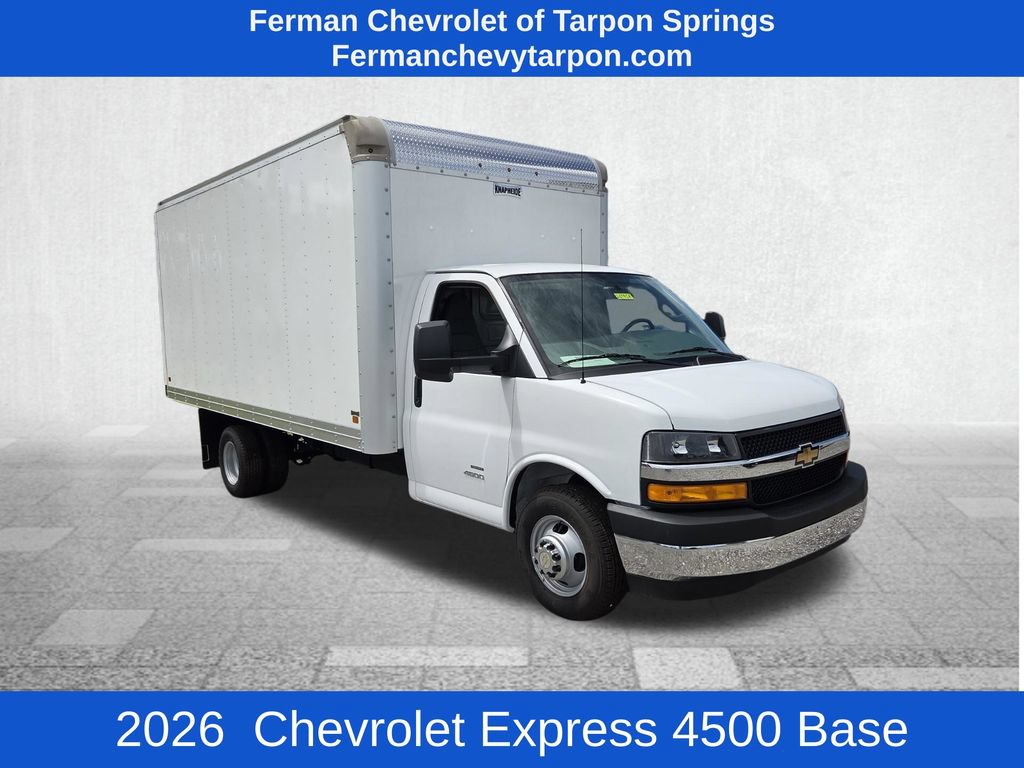 New 2026 Chevrolet Express 4500 w/ Power Convenience Package