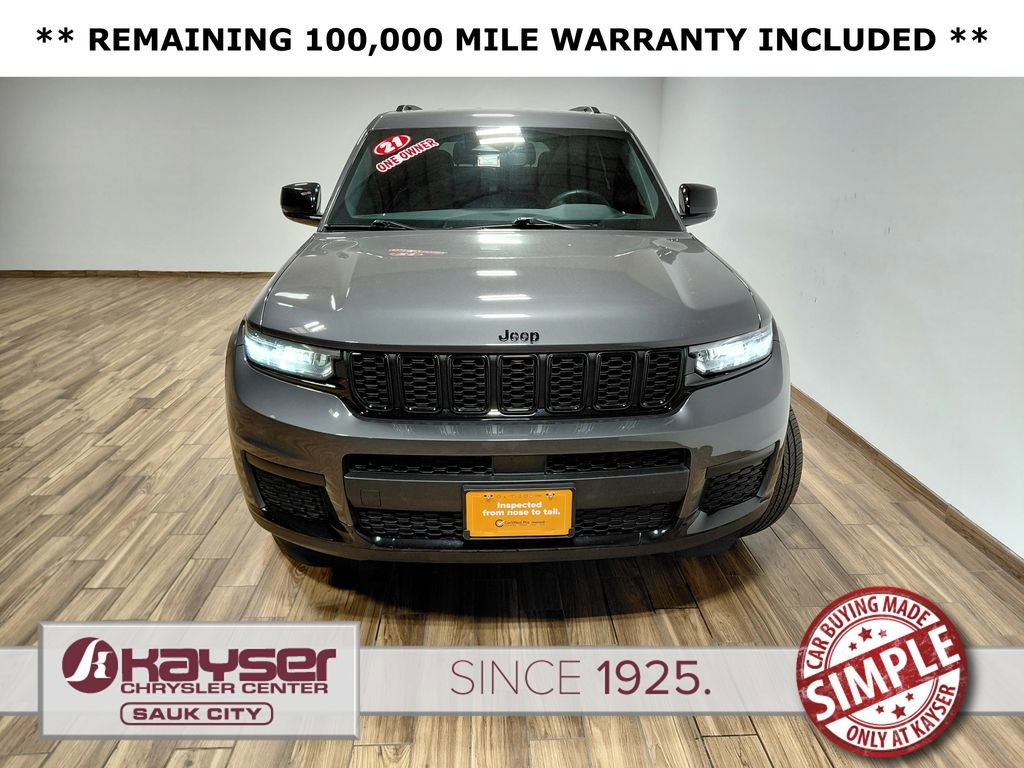 Certified 2021 Jeep Grand Cherokee L Laredo AWD/4WD image 3