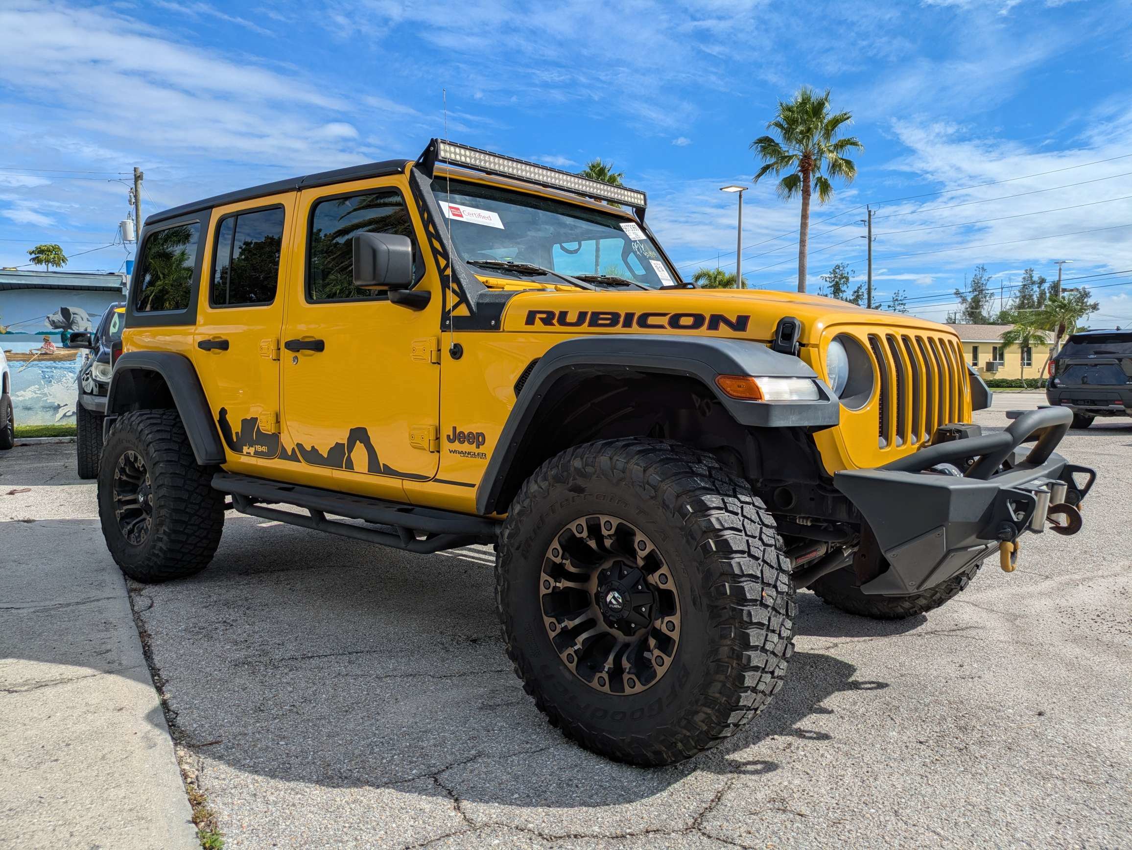 Used 2018 Jeep Wrangler Unlimited Rubicon AWD/4WD image 2