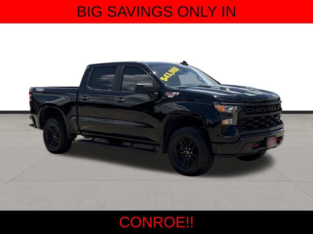 Used 2023 Chevrolet Silverado 1500 Custom Trail Boss AWD/4WD image 3