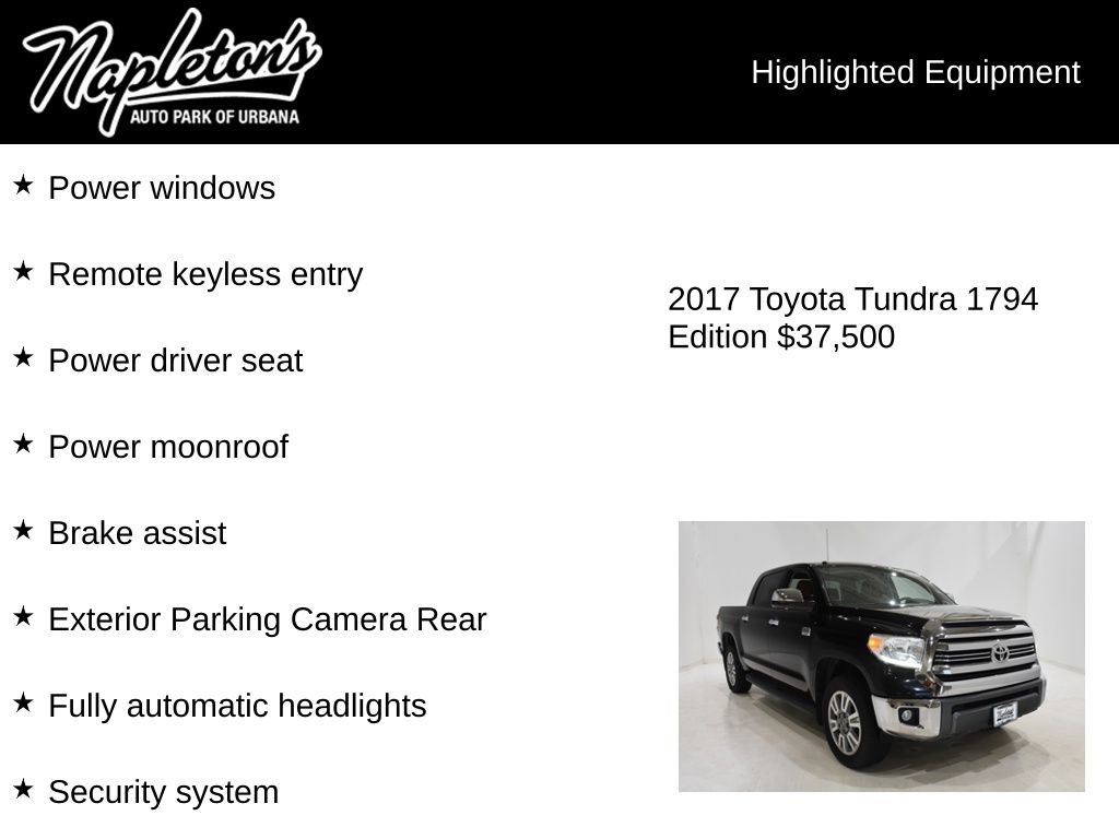 Used 2017 Toyota Tundra 1794 Edition image 17