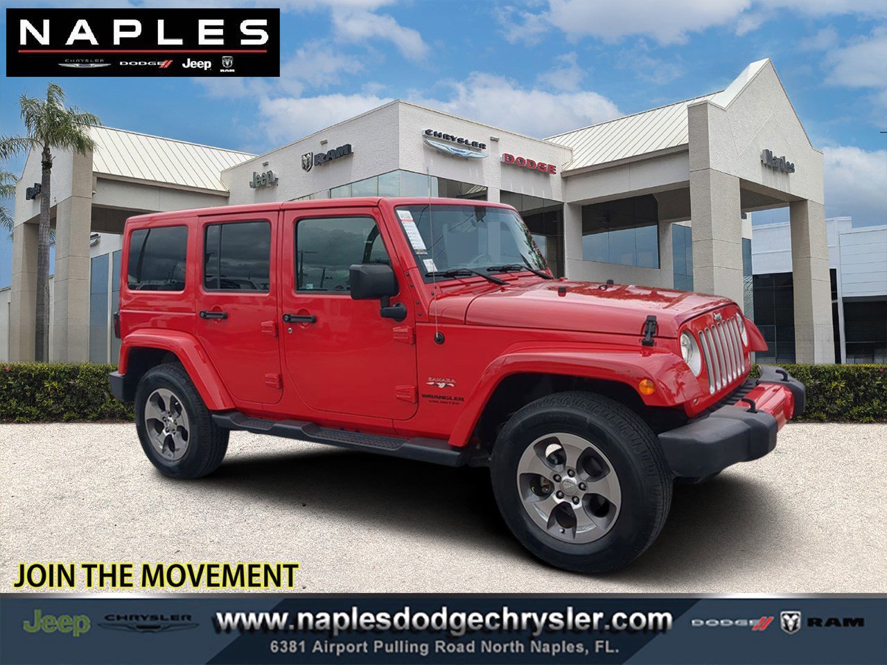 Used 2017 Jeep Wrangler Unlimited Sahara w/ Connectivity Group