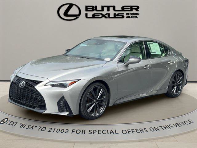 Certified 2021 Lexus IS 350 F Sport w/ Navigation Package RWD image 1