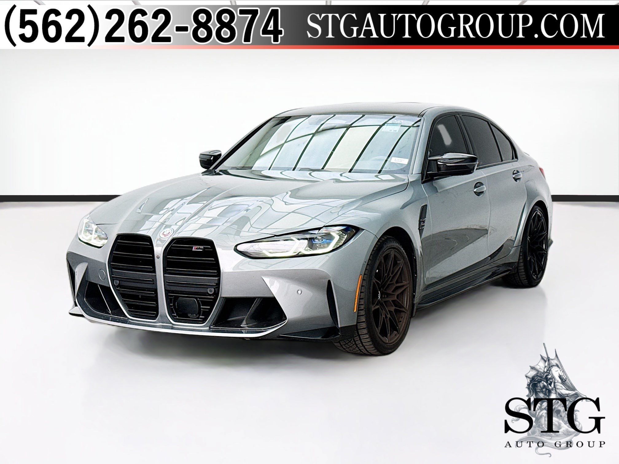 Used 2022 BMW M3 Competition w/ Executive Package RWD image 1