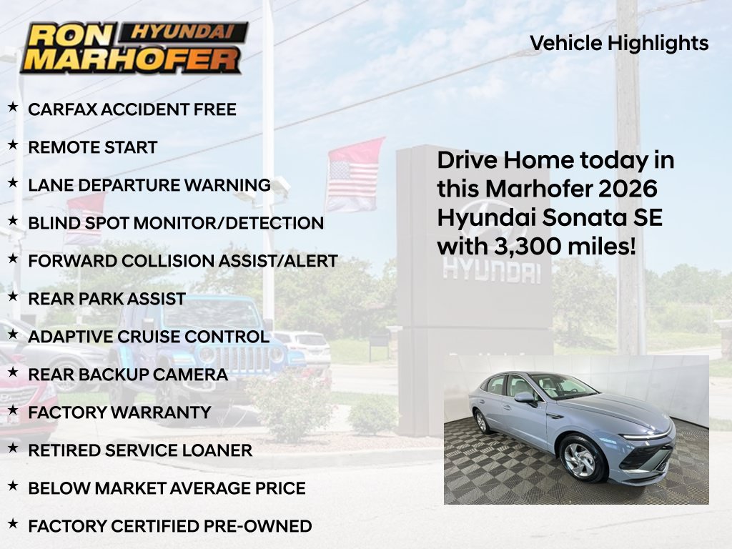 Used 2026 Hyundai Sonata SE FWD image 15