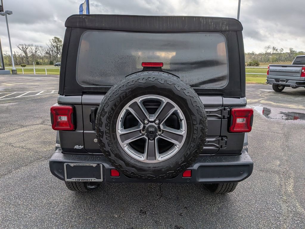 Used 2020 Jeep Wrangler Unlimited Sahara w/ Safety Group AWD/4WD image 7
