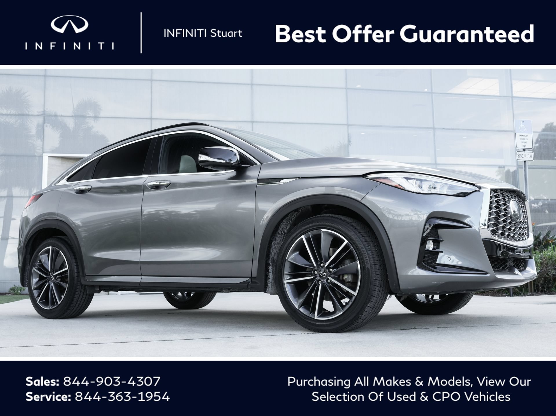 Used 2023 INFINITI QX55 Sensory w/ Lighting Package