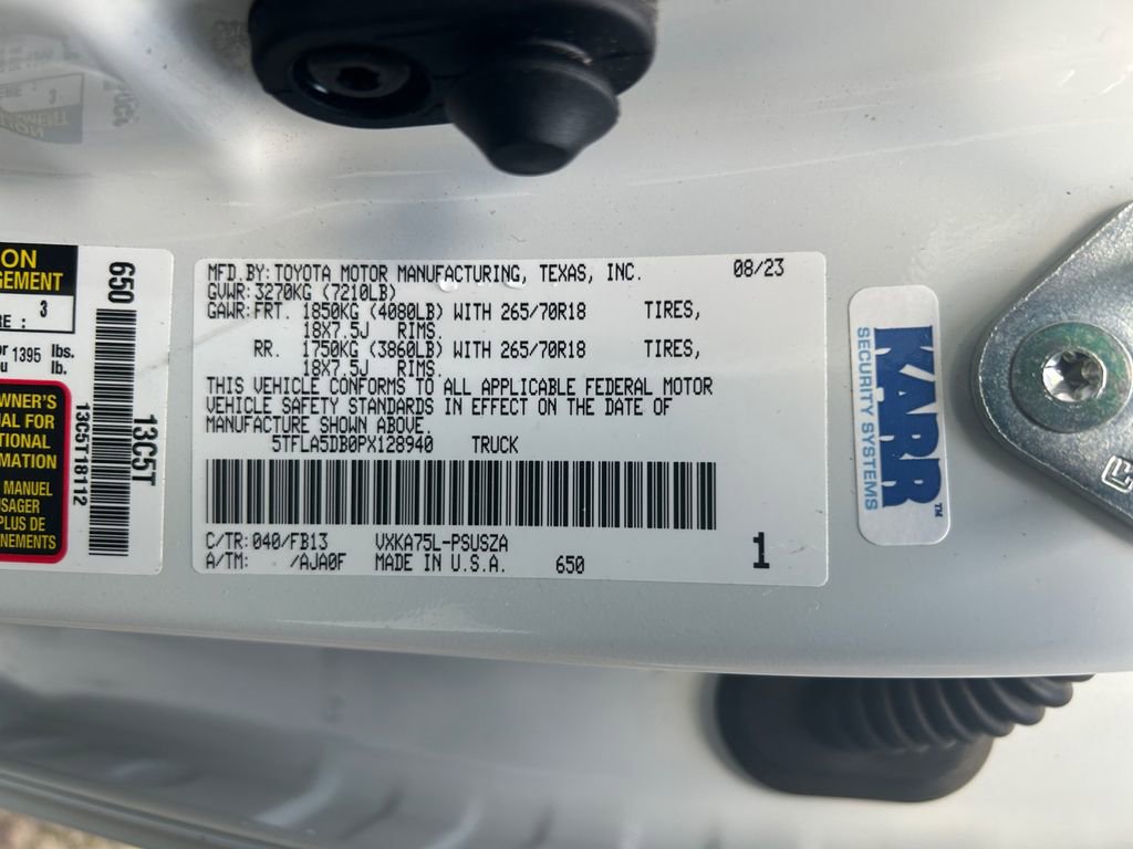 Used 2023 Toyota Tundra SR5 image 35