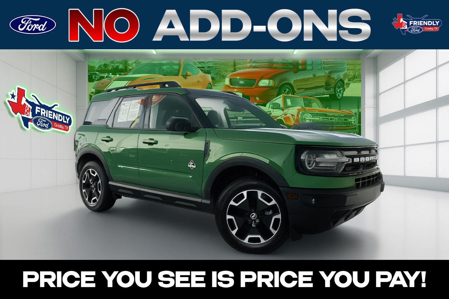 Used 2023 Ford Bronco Sport Outer Banks w/ Tech Package AWD/4WD image 1