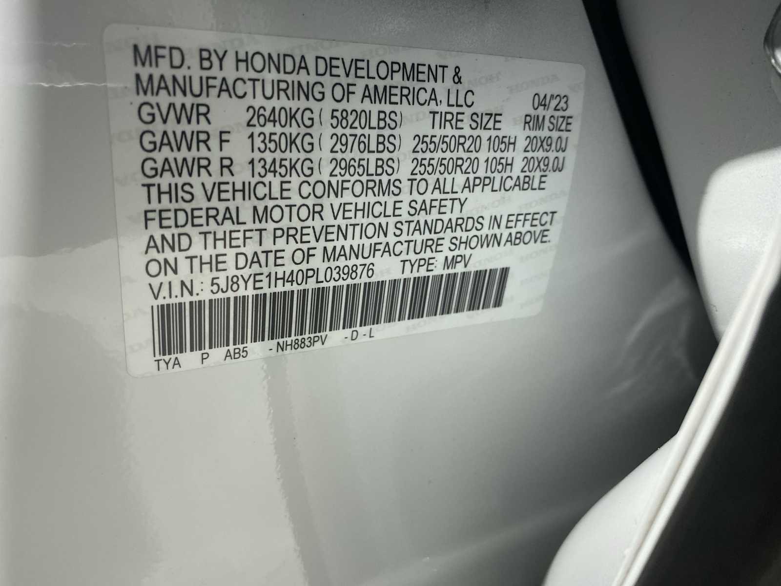 Certified 2023 Acura MDX SH-AWD w/ Technology Package image 21