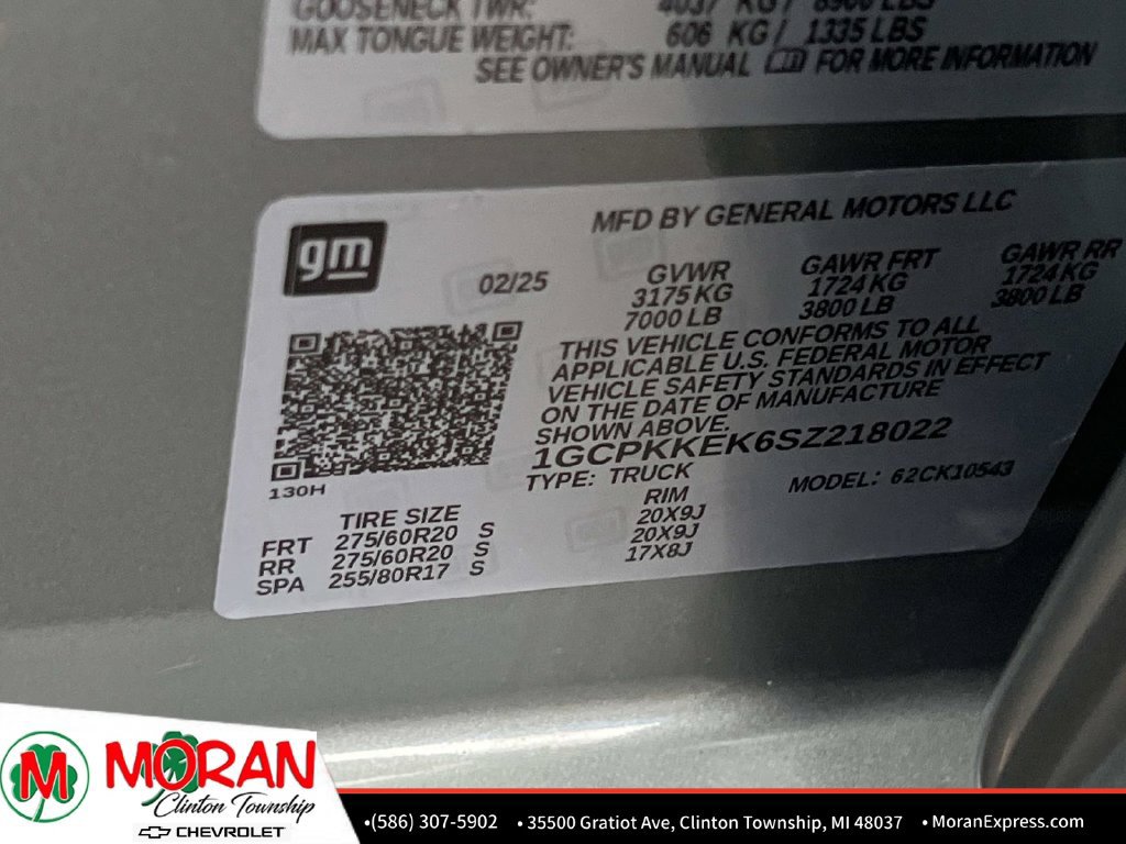 Certified 2025 Chevrolet Silverado 1500 LT AWD/4WD image 16
