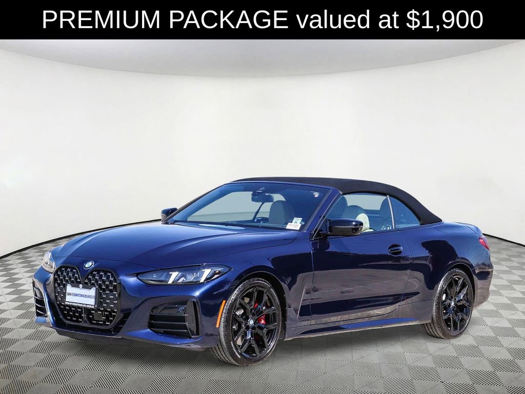 Used 2026 BMW 430i Convertible w/ M Sport Package RWD image 3