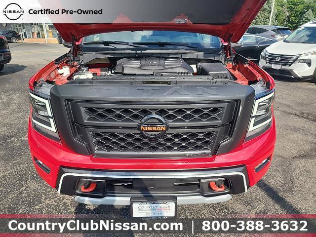 Certified 2022 Nissan Titan PRO-4X w/ Off Road Protection Package AWD/4WD image 30