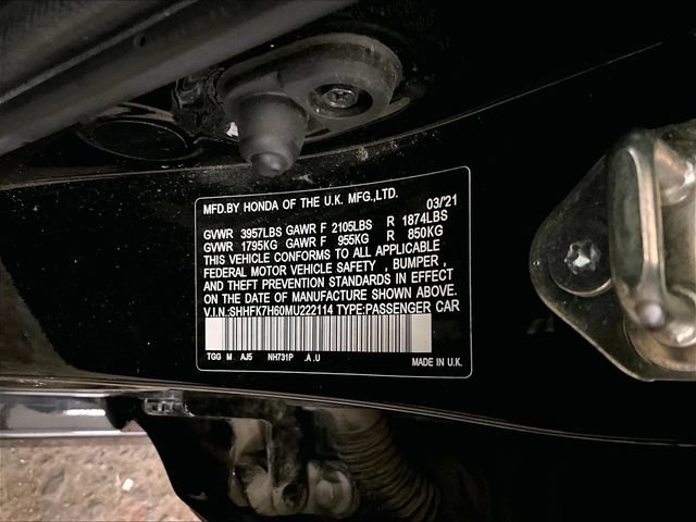 Used 2021 Honda Civic EX image 32