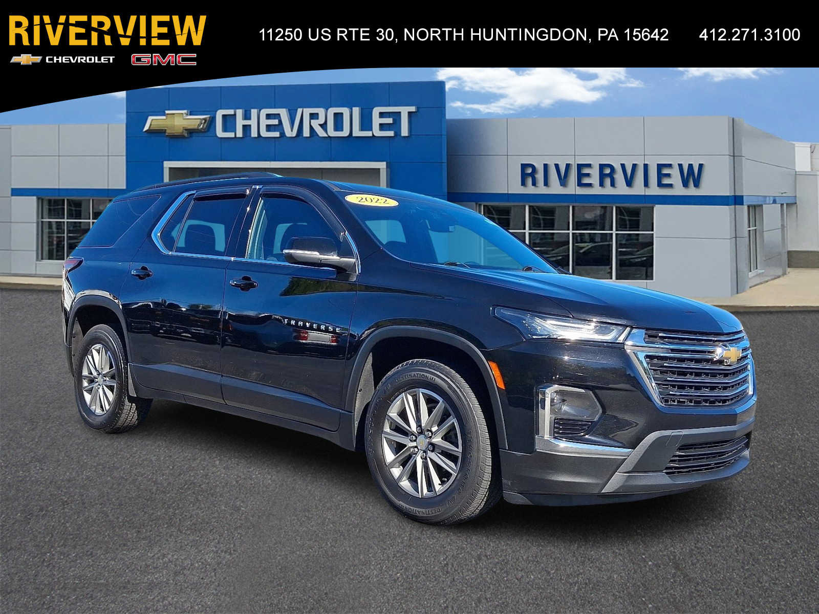 Used 2022 Chevrolet Traverse LT AWD/4WD image 1