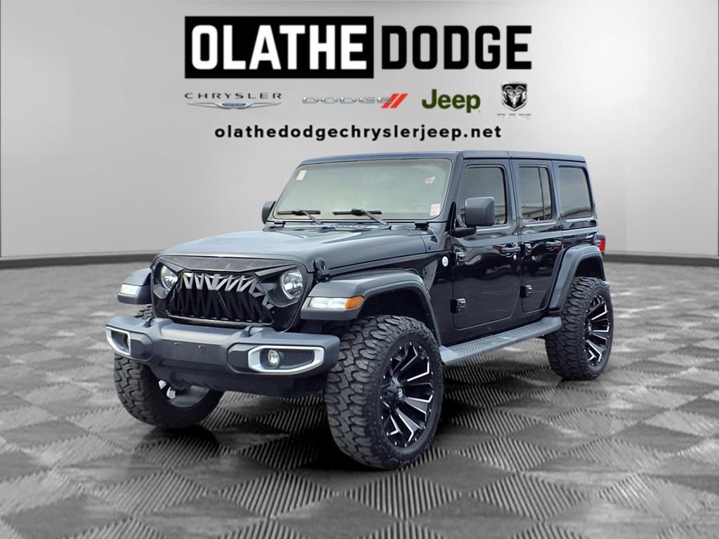 Used 2019 Jeep Wrangler Unlimited Sahara w/ Uconnect 4C Nav & Sound Group video 1