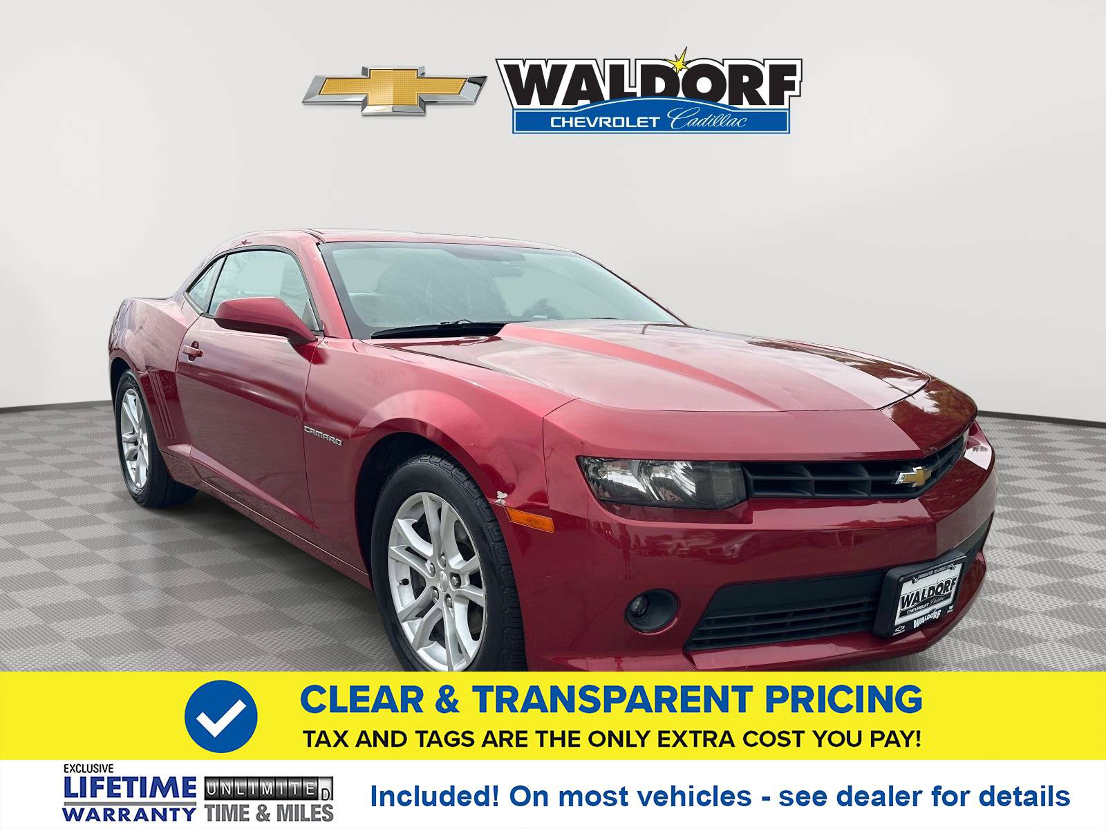 Used 2014 Chevrolet Camaro LT RWD image 1
