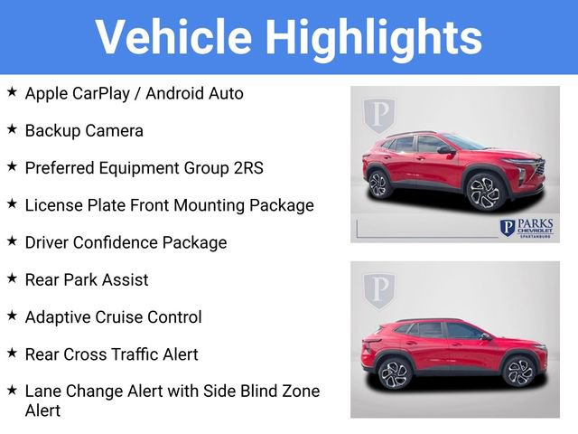 New 2026 Chevrolet Trax RS w/ Driver Confidence Package FWD image 4