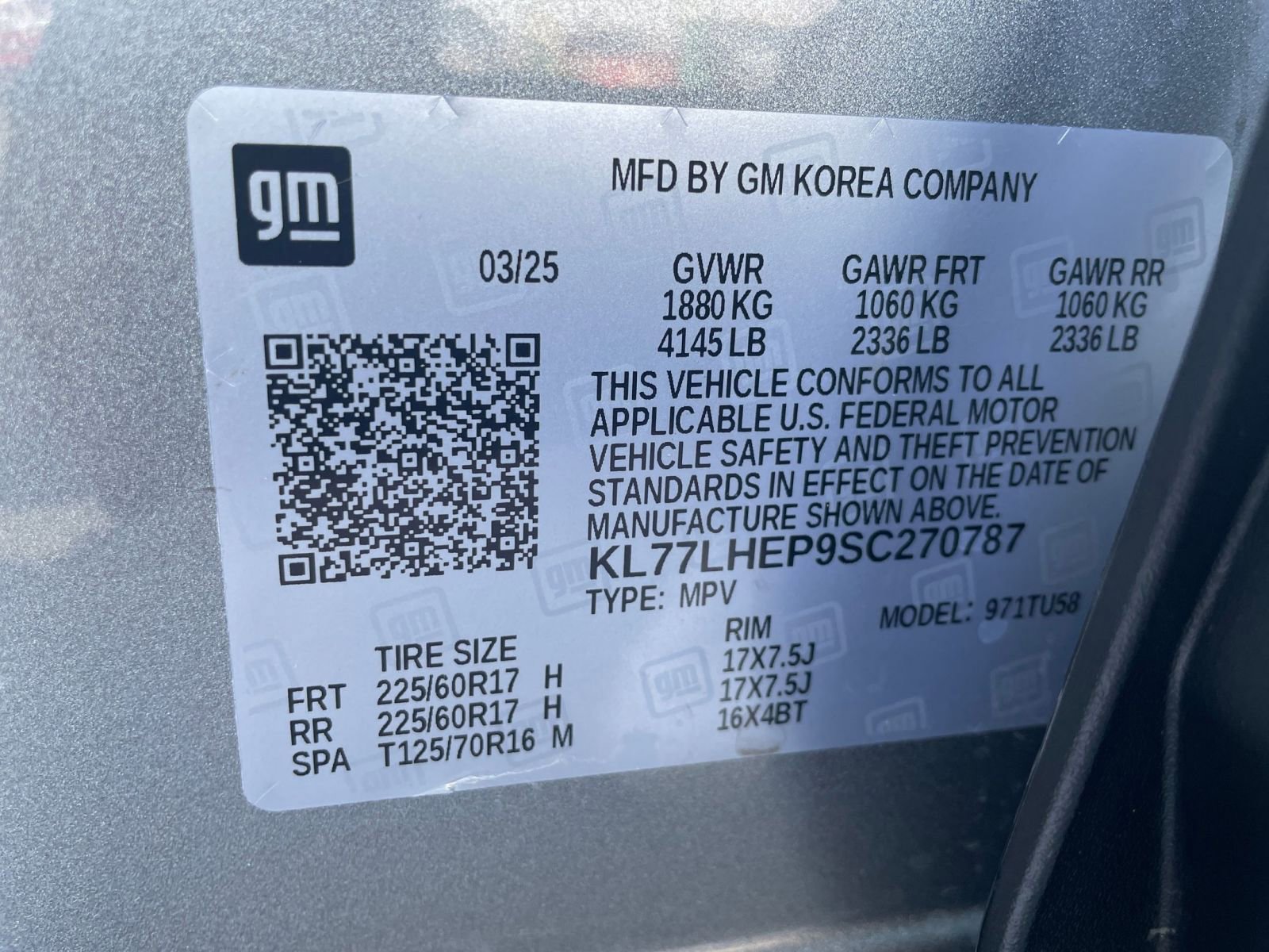 Used 2025 Chevrolet Trax LT w/ LT Convenience Package image 23