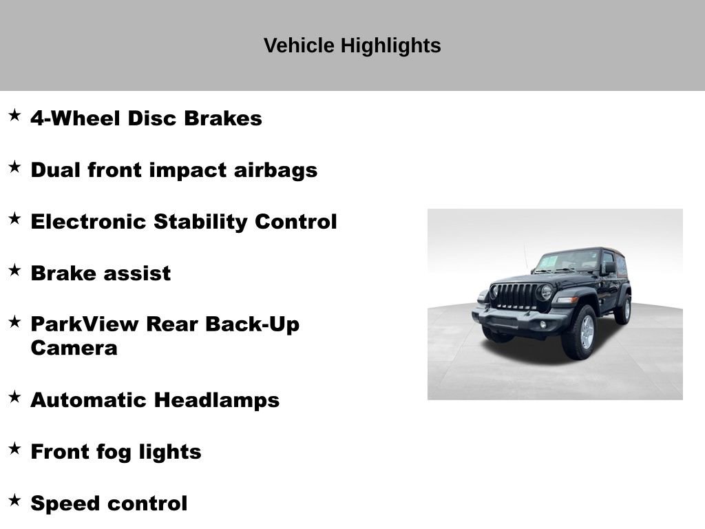 Used 2019 Jeep Wrangler Sport S image 45