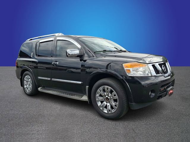 Used 2015 Nissan Armada Platinum w/ 2nd Row Captain Seat Package RWD image 2