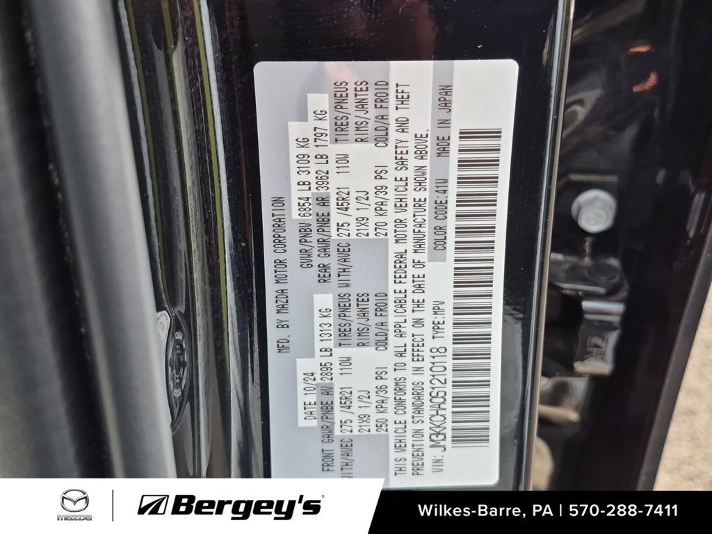 Certified 2025 MAZDA CX-90 Plug-In Hybrid w/Premium Sport AWD/4WD image 40