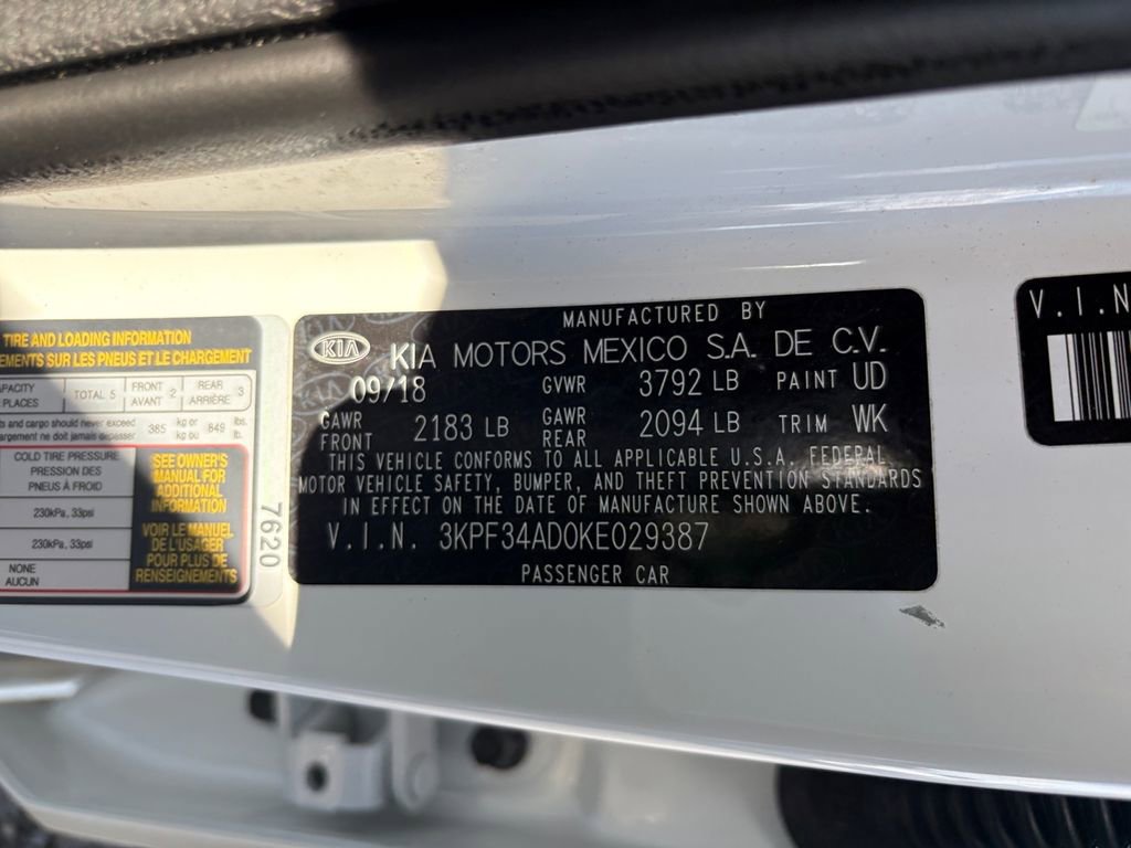 Used 2019 Kia Forte S w/ S Premium Package image 29