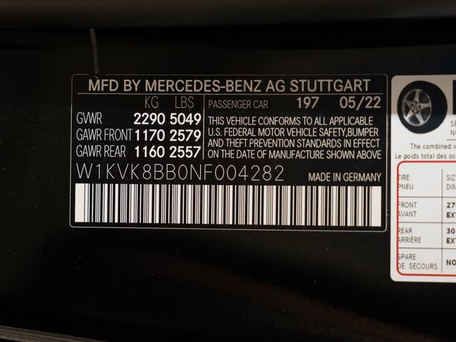 Certified 2022 Mercedes-Benz SL 63 AMG 4MATIC image 25