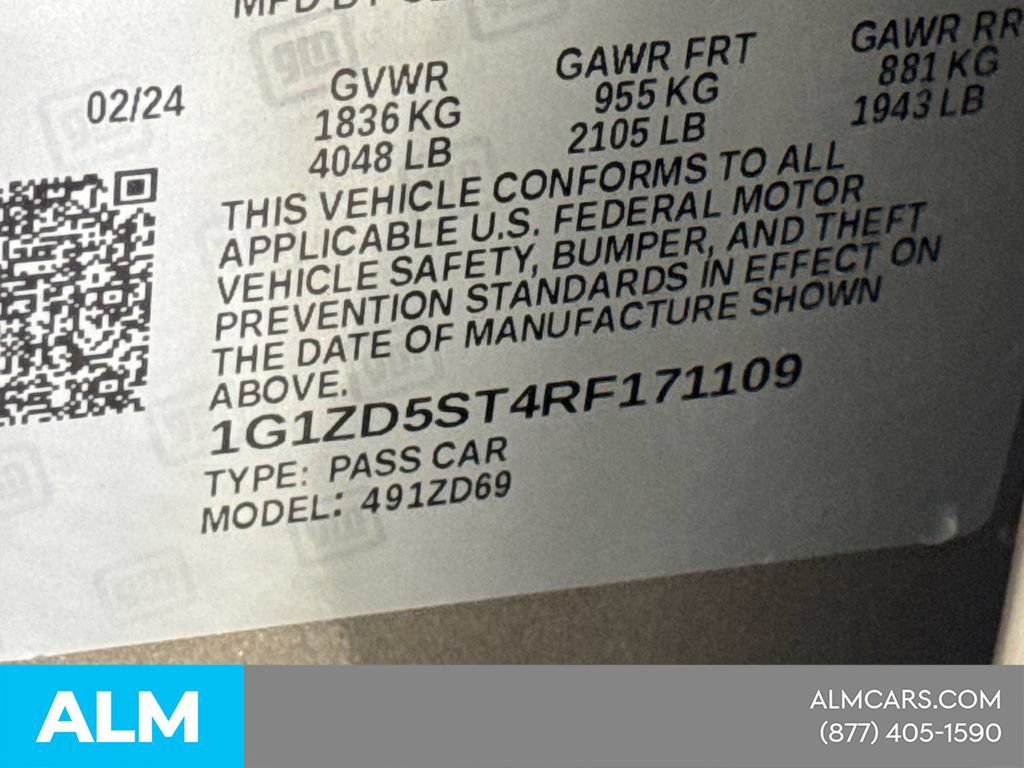 Used 2024 Chevrolet Malibu LT FWD image 35