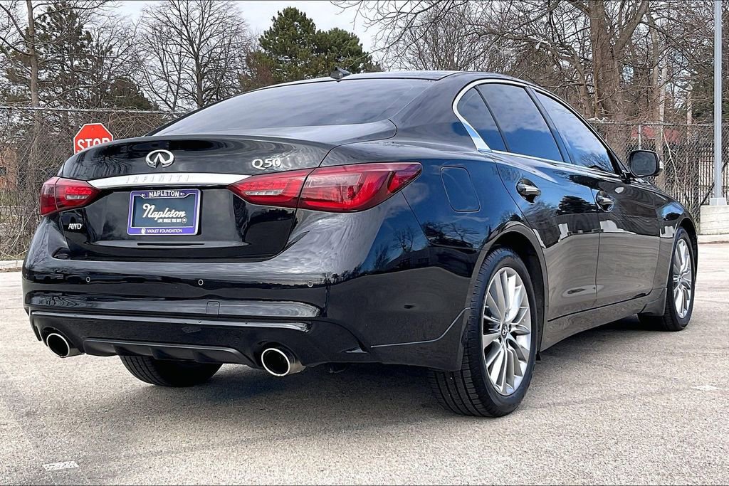 Used 2021 INFINITI Q50 Luxe w/ Cargo Package image 13