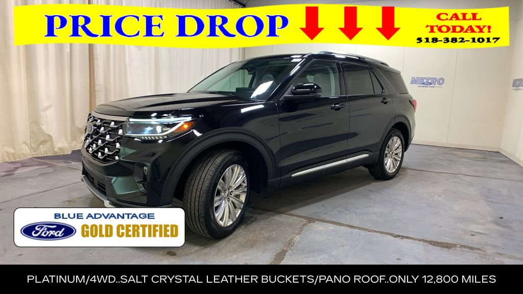 Certified 2025 Ford Explorer Platinum w/ LUX Leather Package AWD/4WD image 54