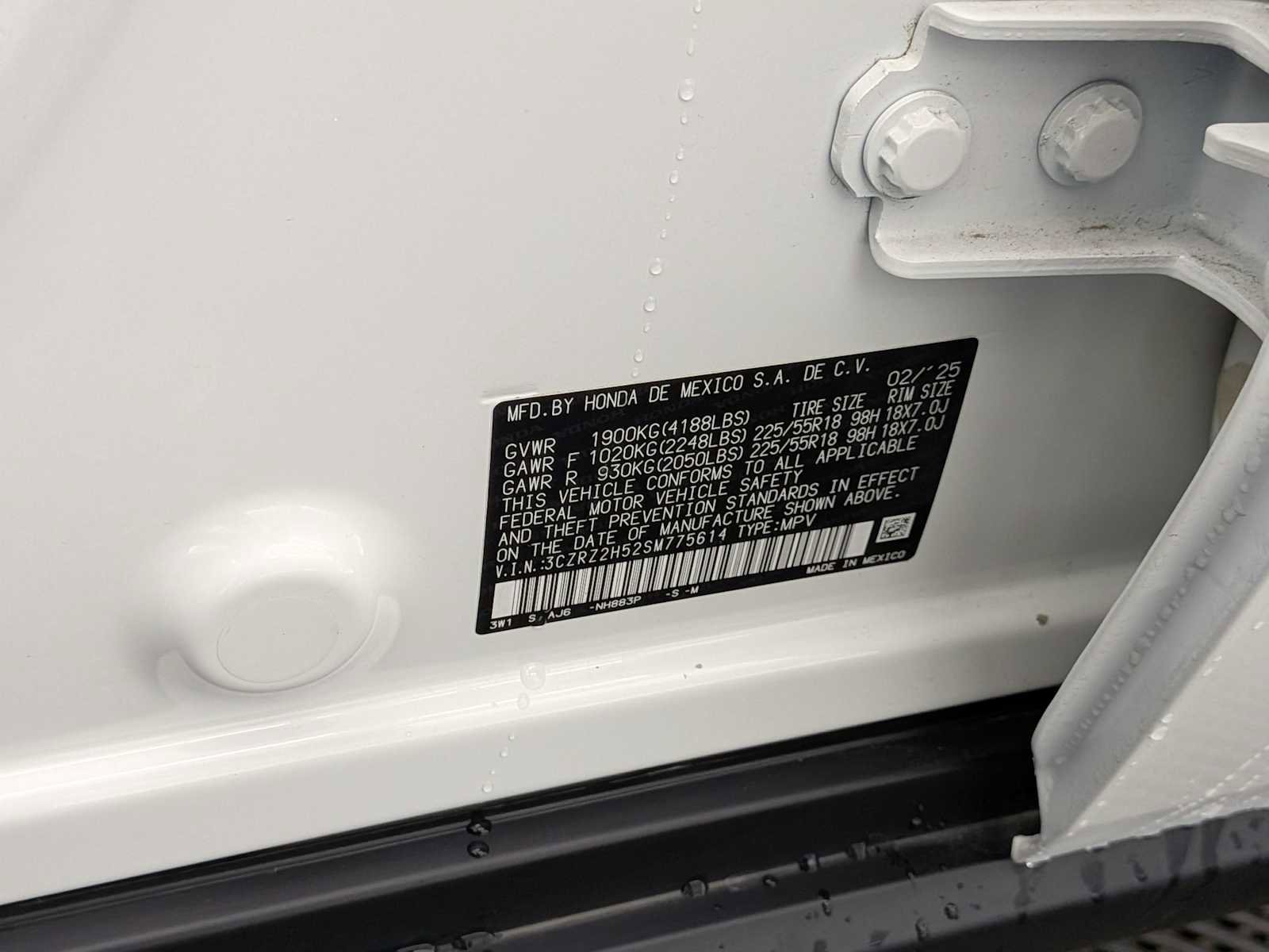 Used 2025 Honda HR-V Sport image 35