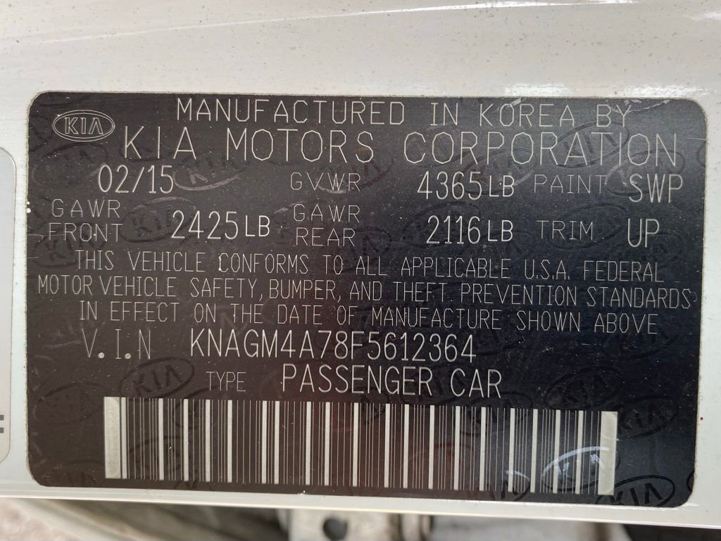 Used 2015 Kia Optima LX FWD image 30