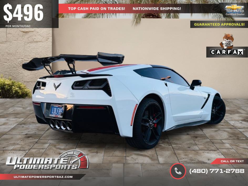 Used 2015 Chevrolet Corvette Stingray Coupe w/ ZF1 Appearance Package RWD image 5