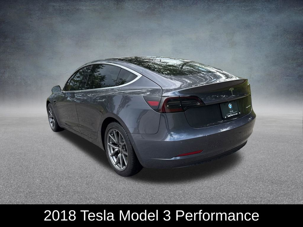 Used 2018 Tesla Model 3 Performance AWD/4WD image 3
