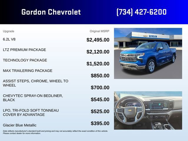 Used 2023 Chevrolet Silverado 1500 LTZ w/ LTZ Premium Package image 5