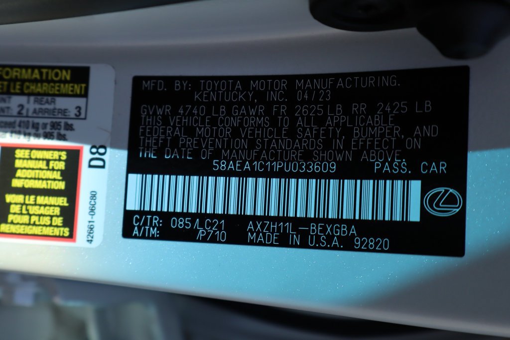 Used 2023 Lexus ES 300h w/ Accessory Package (Z1) FWD image 36