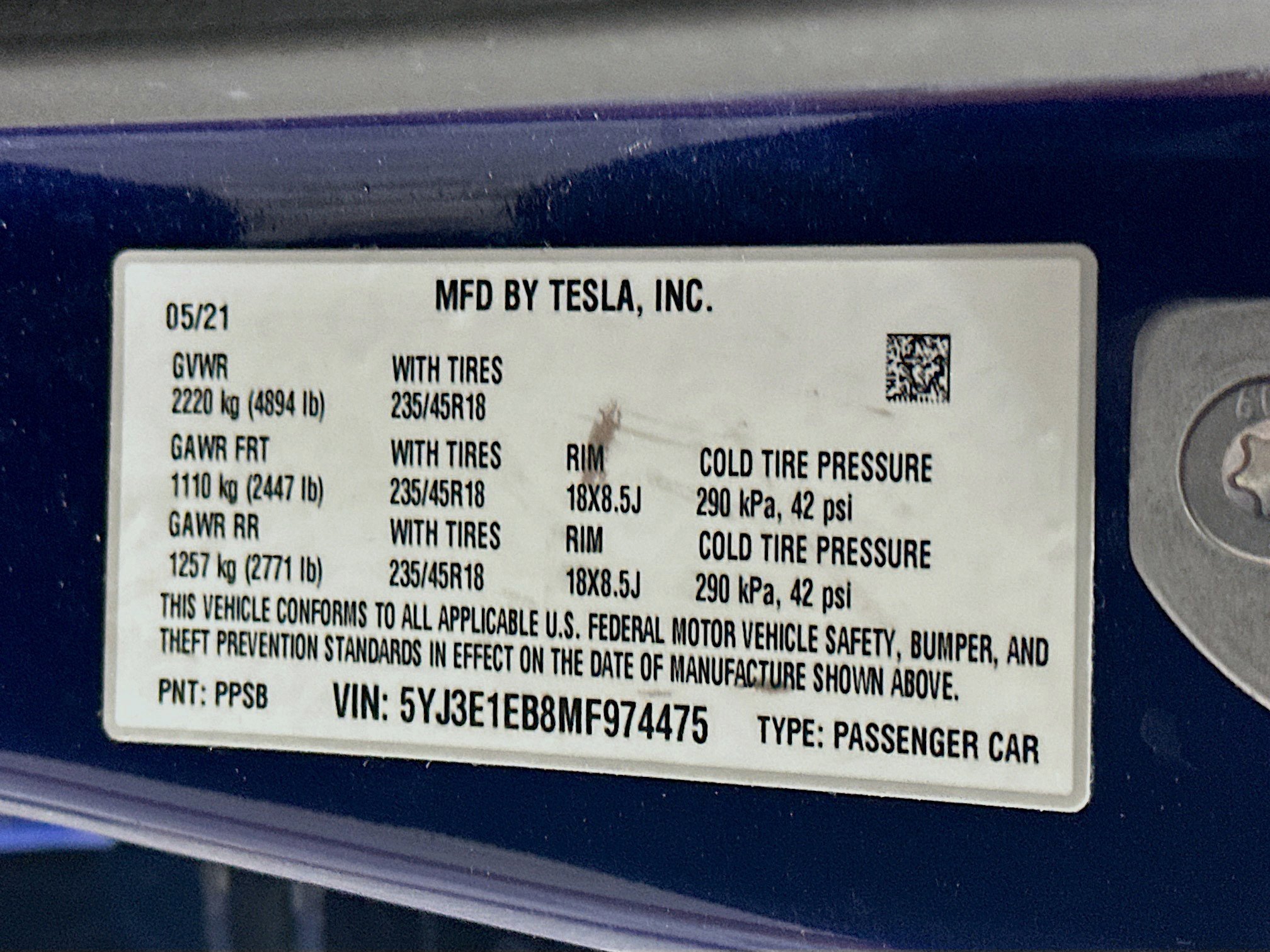 Used 2021 Tesla Model 3 Long Range image 12